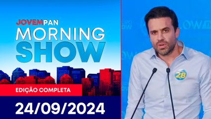 PABLO MARÇAL EXPULSO DE DEBATE | MORNING SHOW - 24/09/2024