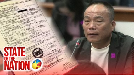 Chinese National na si Tony Yang, may Philippine Birth Certificate | SONA