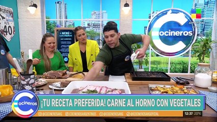 ASADO AL HORNO CON VEGETALES: Cómo hacer para que quede tierno y jugoso