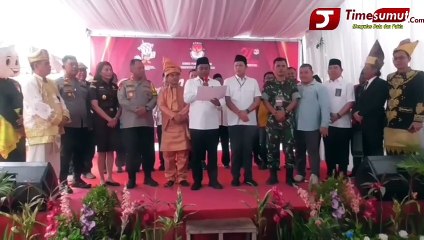 Pasangan Dambaan Raih Nomor Urut 1 Pada Pengundian Nomor pada Pilkada Serentak 2024 Yang di Gelar KPU Sergai