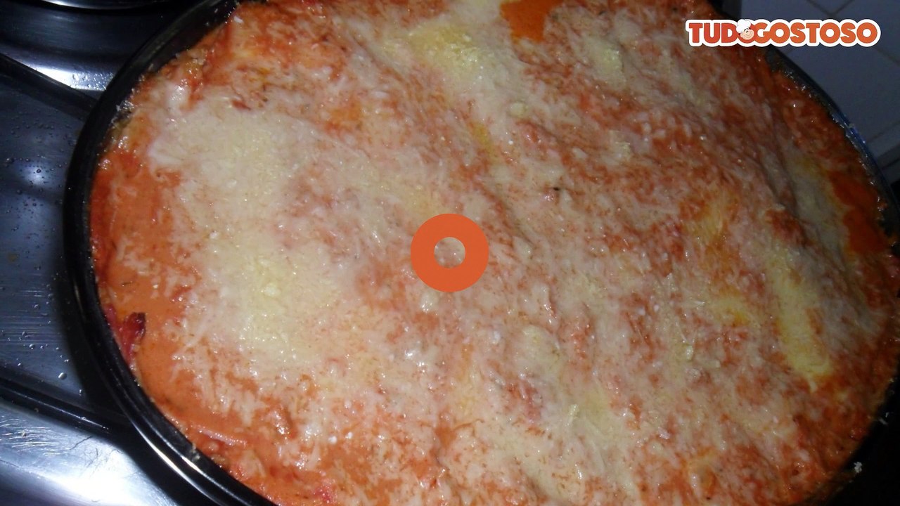 Lasanha com Creme de leite.