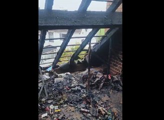 Essington family home torn apart by fire after lightning strike