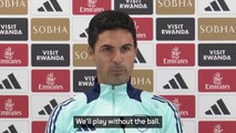 'We'll play without the ball' - Arteta still fuming after Trossard sending off