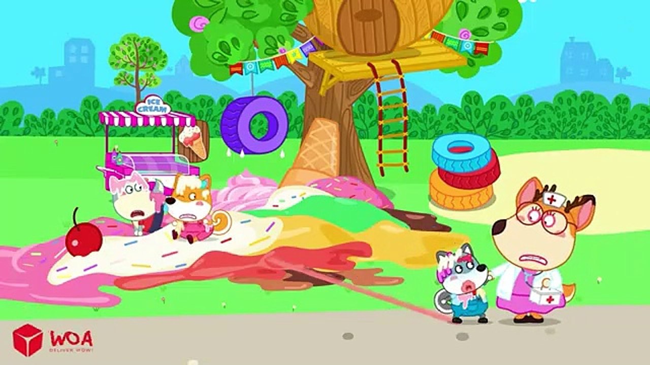 Big Food vs Small Food Adventure! Healthy or Not❓| Wolfoo & Twins' Healthy Habits