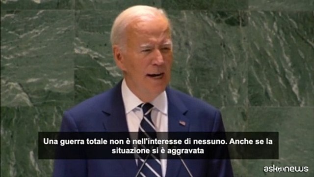 Biden: escalation in Libano non ? interesse di nessuno