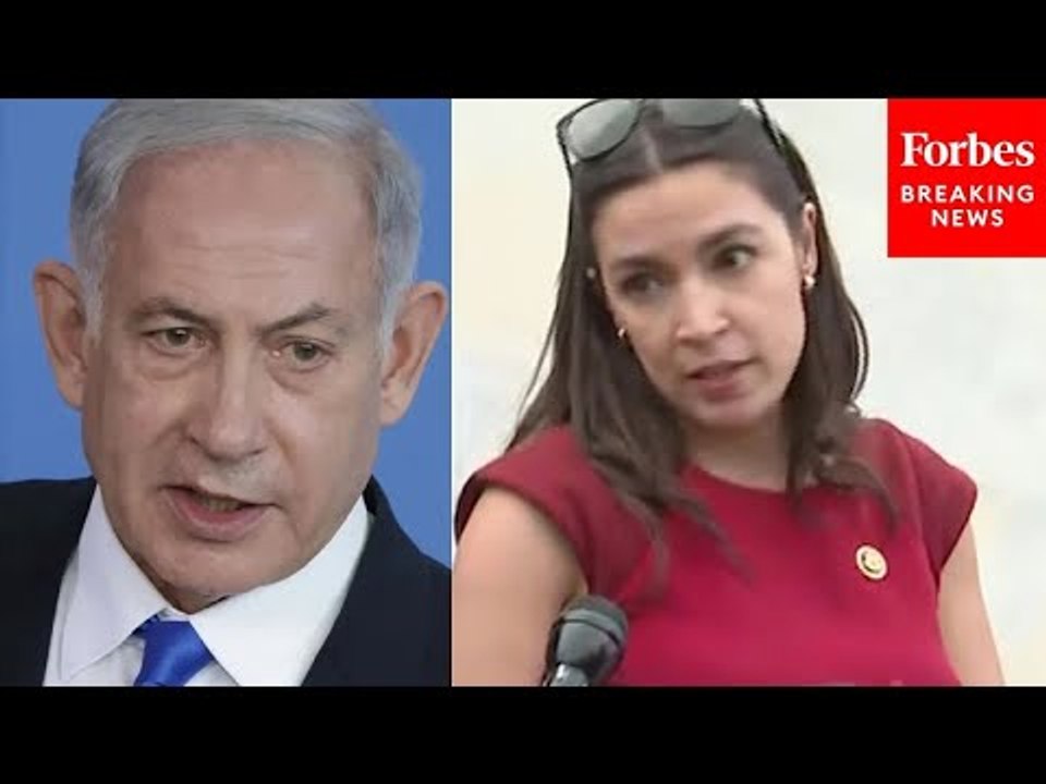 AOC: 'Patently Unproductive' To Have Israel's Netanyahu Address Congress