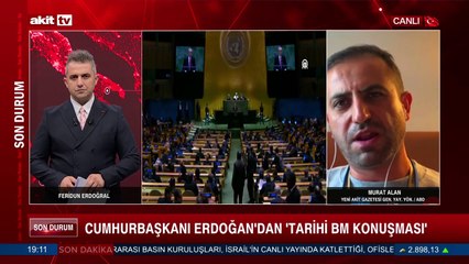 Erdoğan'dan BM'de tarihi konuşma