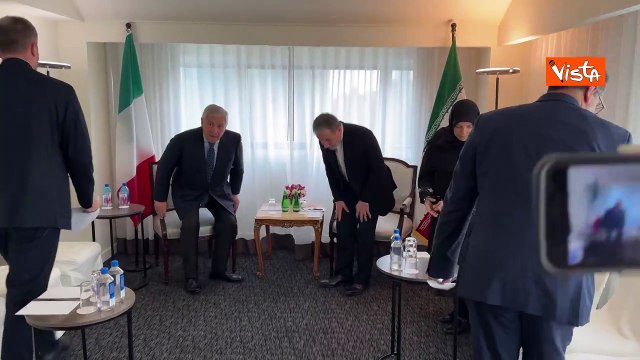 Tajani vede omologo iraniano: Prevenire escalation in Libano e rivedere invio armi alla Russia