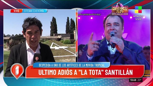 El Último Adiós a Daniel La Tota Santillán en Esteban Echeverría