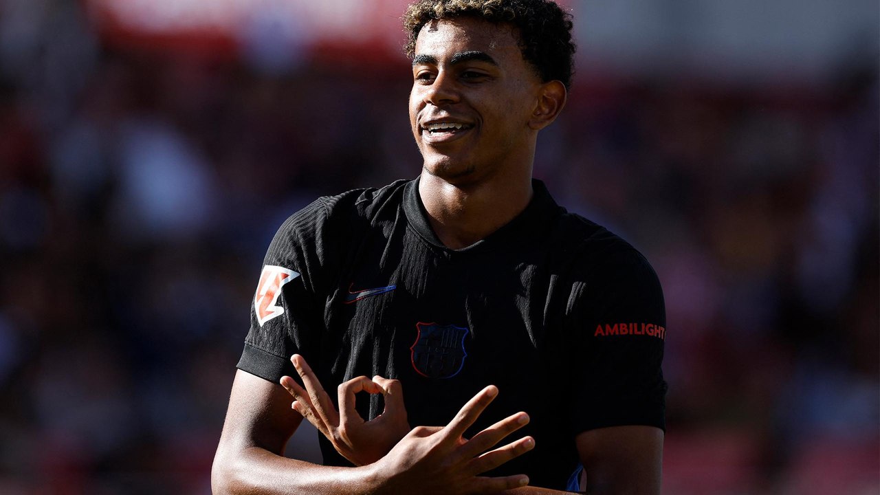 Yamal goal delights Flick as Barca win big at Girona