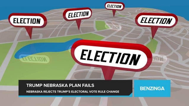 Trump's Move to Change Nebraska's Electoral Voting Rules Fails. Winner-Take-All System Thwarted By a Democrat-Turned-Republican in Omaha-Area District.