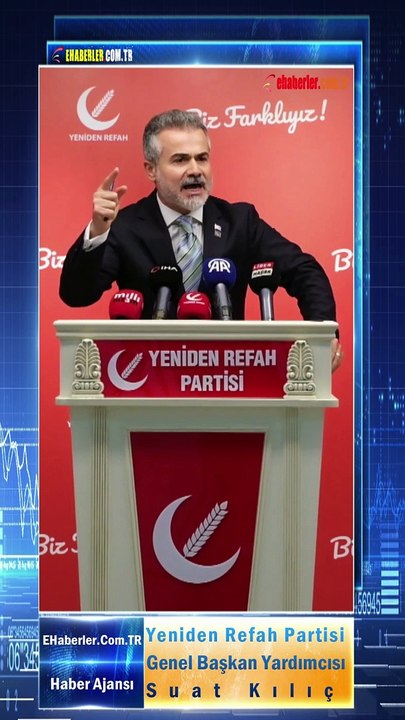 Yeniden Refah Partisi Genel Başkan Yrd Suat Kılıç MYK toplantısı sonrası basın açıklamasında bulundu