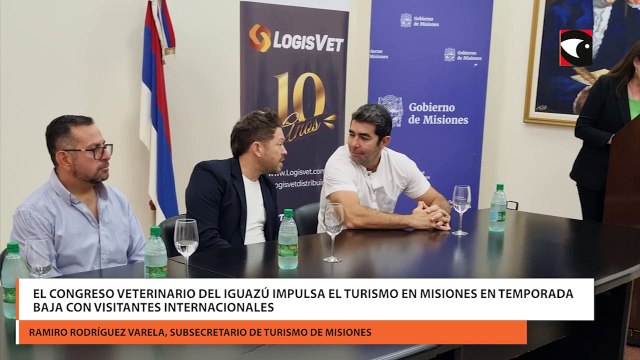 El Congreso Veterinario del Iguazú impulsa el turismo en Misiones en temporada baja con visitantes internacionales