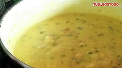 Bobó de camarão com batata