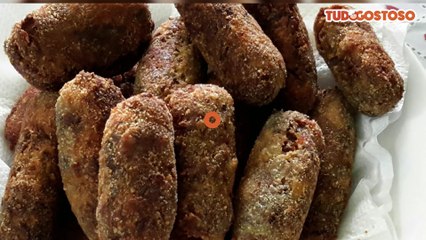 Croquete de sobras de churrasco