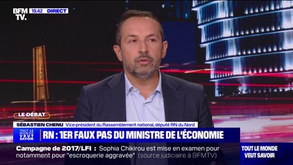 Recadrage d'Antoine Armand par Michel Barnier: "Nous avions demandé le minimum, c'est-à-dire être respectés", déclare Sébastien Chenu (RN)