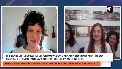 El programa infantojuvenil “Alumnitos” con episodios basados en el relato premiado de estudiantes misioneras, recibió un Martín Fierro