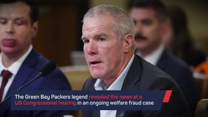 Breaking News - Brett Favre reveals Parkinson's diagnosis