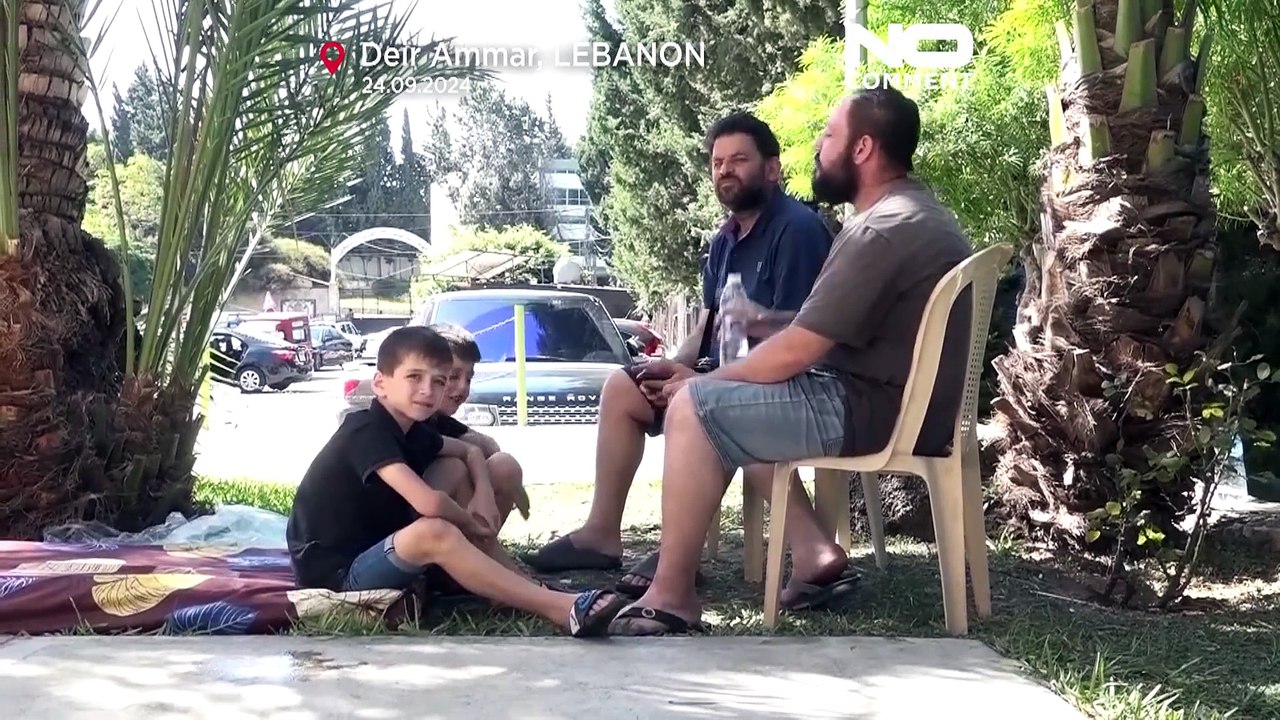 Thousands flee southern Lebanon due to intense bombardment