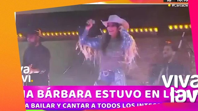 Ana Bárbara arma tremenda fiesta en LCDLF