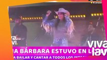 Ana Bárbara arma tremenda fiesta en LCDLF
