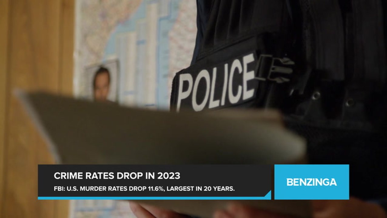 FBI Reports U.S. Murder Rates Drop 11.6% in 2023, Largest Decrease in Two Decades, FBI Reports