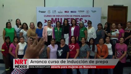 Arranca curso de inducción de prepa abierta para mujeres en Monclova