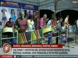 Cultores y artesanos del estado Sucre dijeron presente en el Festival Mundial Viva Venezuela