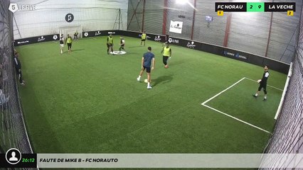 Faute de Mike B - FC NORAUTO