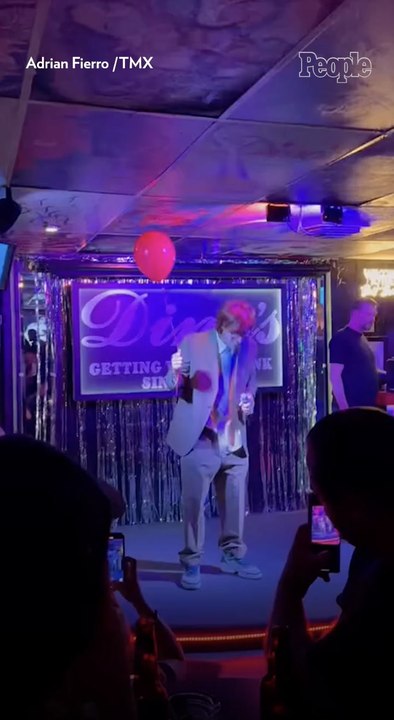 Chris Martin Dons Disguise in Las Vegas to Sing Karaoke and Surprise Couple at Wedding Ceremony