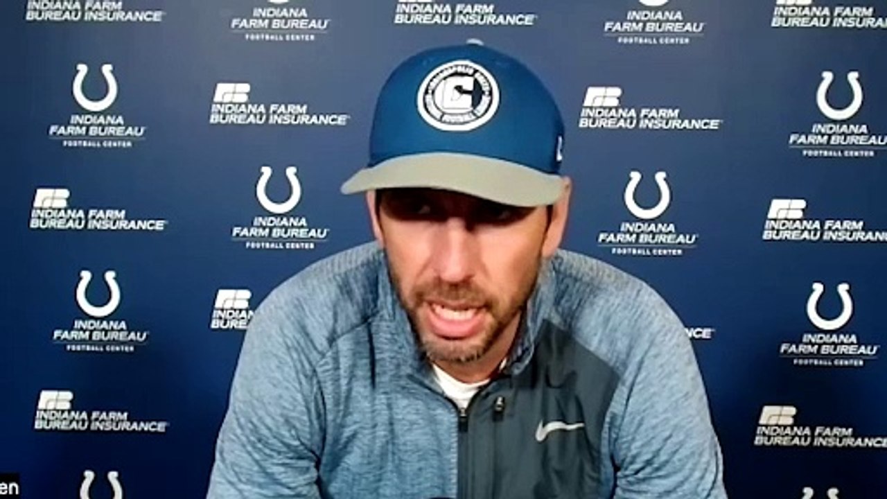 Colts Shane Steichen Expects More from Rookie Laiatu Latu