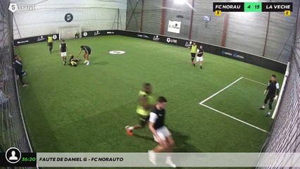Faute de Daniel G - FC NORAUTO
