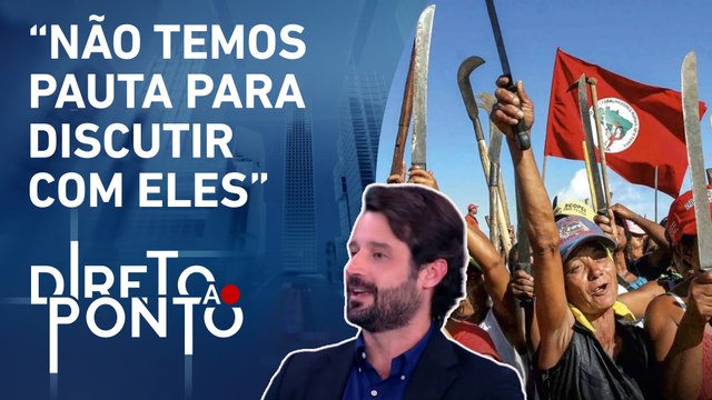 Guilherme Piai afirma que MST não invade em SP, pois Tarcísio faz reforma agrária | DIRETO AO PONTO