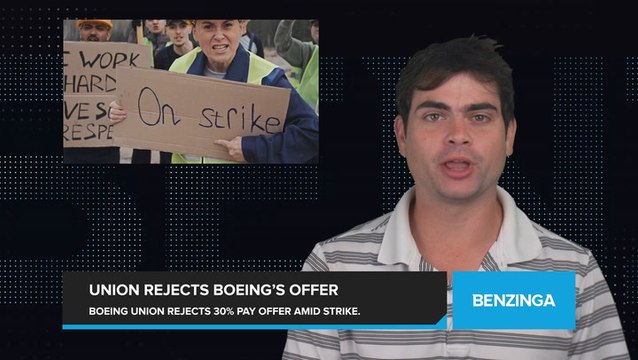 Boeing Union Rejects 'Best and Final' Pay Offer of 30% Wage Increase Amid Ongoing Strike.