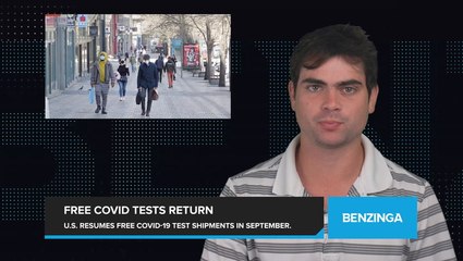 US Government Prepares To Resume Shipping Free COVID-19 Tests In September