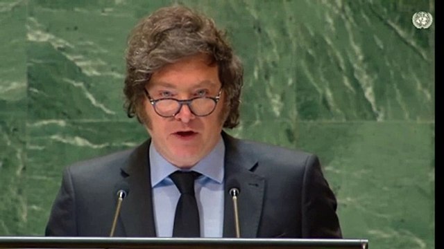 Milei dijo que la ONU ha sido una de las principales propulsoras de las violaciones sistemáticas de la libertad