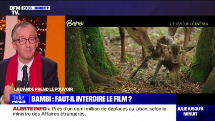LA BANDE PREND LE POUVOIR  - Polémique autour de la sortie du film Bambi