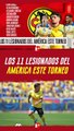 Los 11 LESIONADOS de América en este torneo