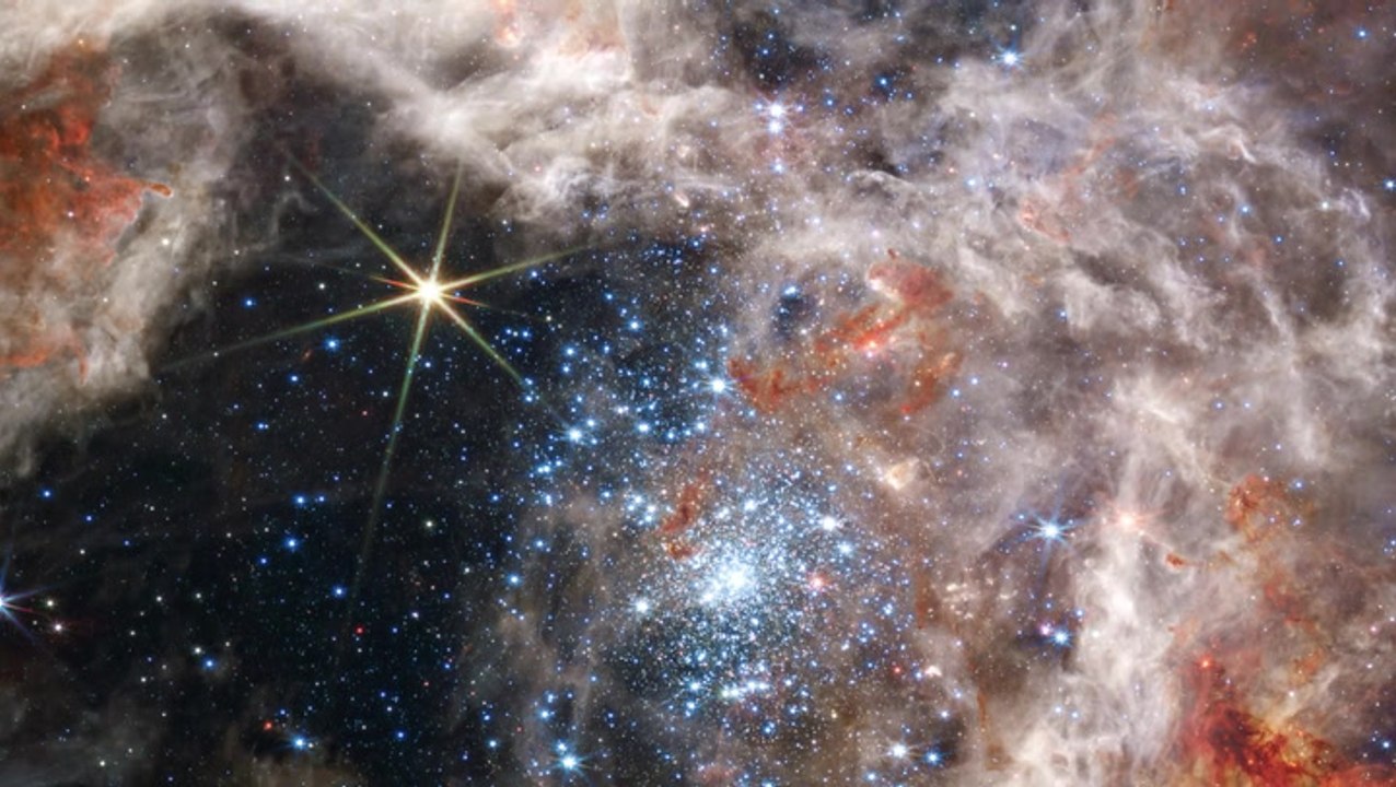 4K James b Telescope's Amazing Tarantula Nebula video Dailymotion