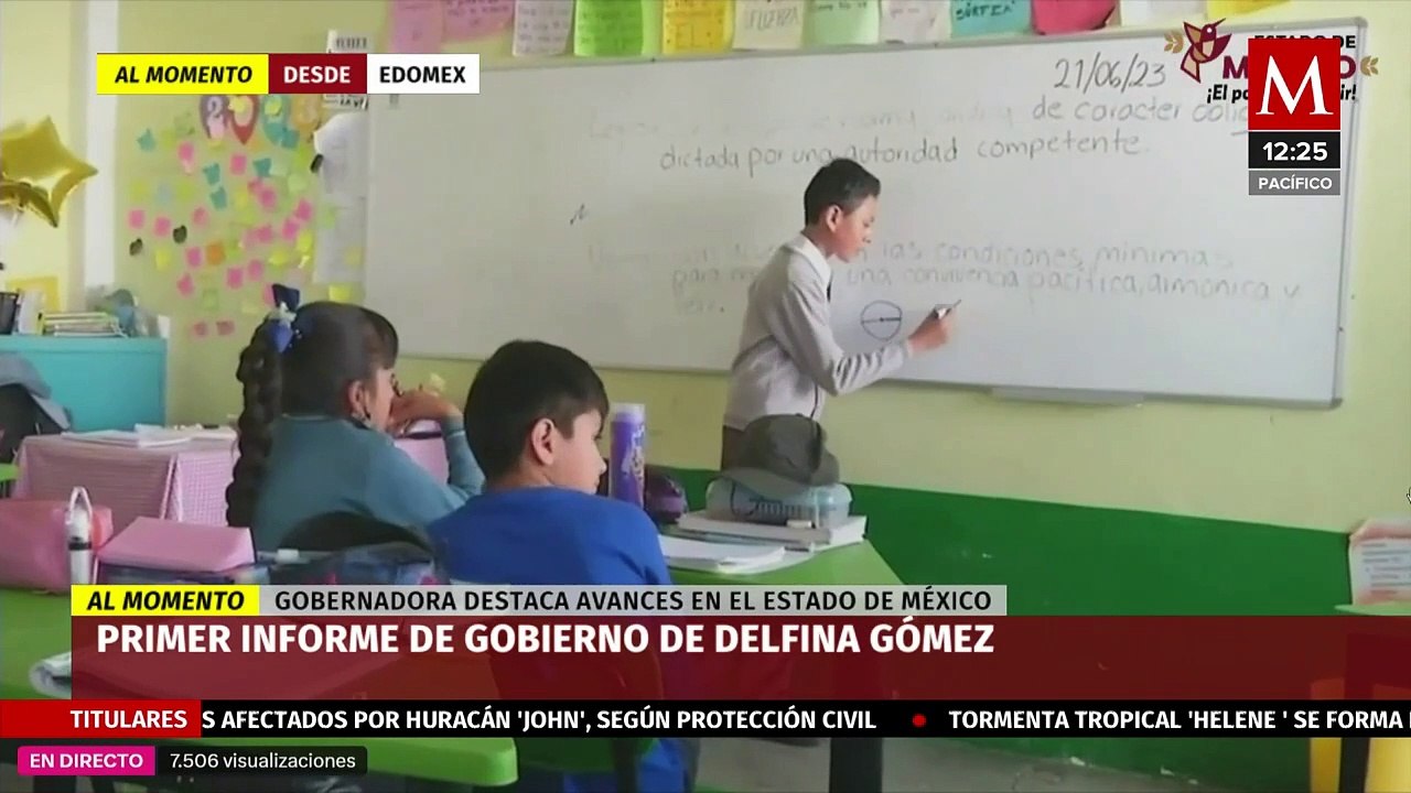 Delfina Gómez da su Primer Informe de Gobierno en el Estado de México ...