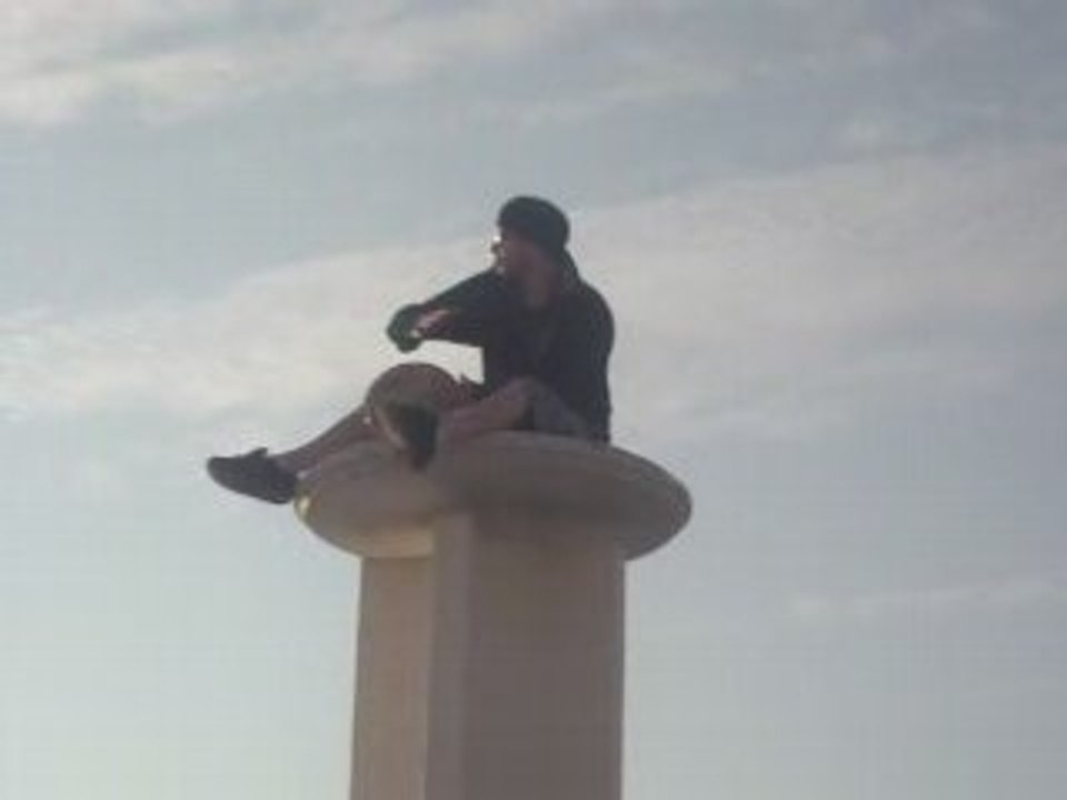 En haut de la bite