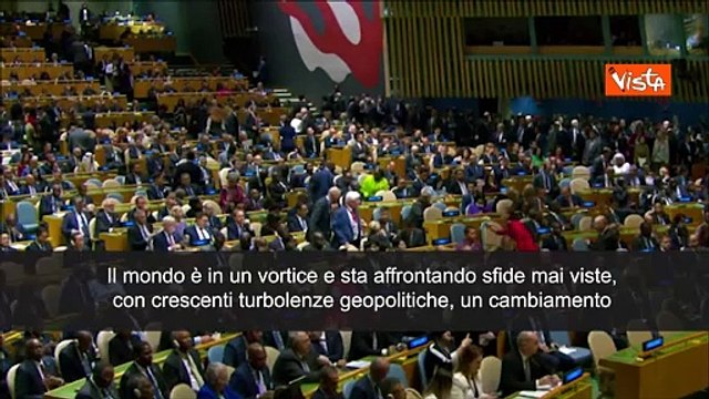 Guterres all'Onu: Il mondo ? in un vortice e sta affrontando sfide mai viste