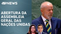 Lula fala de mudanças climáticas e cobra recursos para países pobres em discurso na ONU