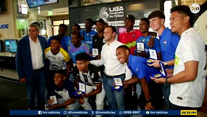 Selección Sub-20 de Panamá es agasajada por la LPF y la FPF
