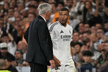 Ancelotti happy with form that Mbappe is showing for Madrid