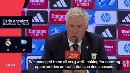 Ancelotti happy with form that Mbappe is showing for Madrid