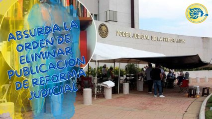 Absurda la orden de eliminar publicación de Reforma Judicial: jurista Eduardo Andrade