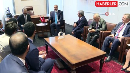 Dışişleri Bakanı Fidan, Umman Dışişleri Bakanı ile Görüştü