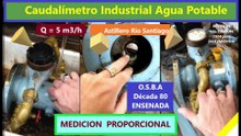 Caudalimetro Industrial .Medicion Proporcional