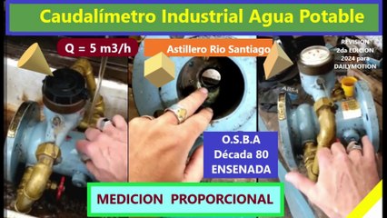Caudalimetro Industrial .Medicion Proporcional